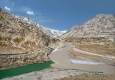 A Zanskar folyó az Indusba ömlik, Ladakh, India